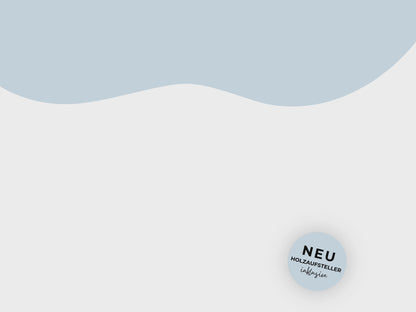 Stundenplan Acryl personalisierbar - Design REGENBOGEN BLAU