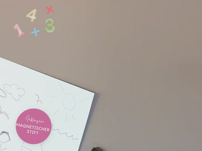 Stundenplan Magnet personalisierbar - Design BLUMENWIESE