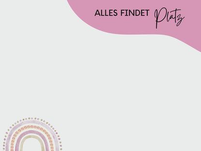 Erinnerungsbox personalisiert Regenbogen