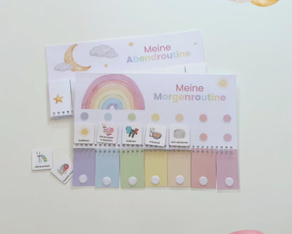 Routineplaner REGENBOGEN inkl. Symbolkarten