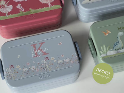 Mepal Brotdose mit Name personalisierbar - Design FEEN - Verschiedene Farben