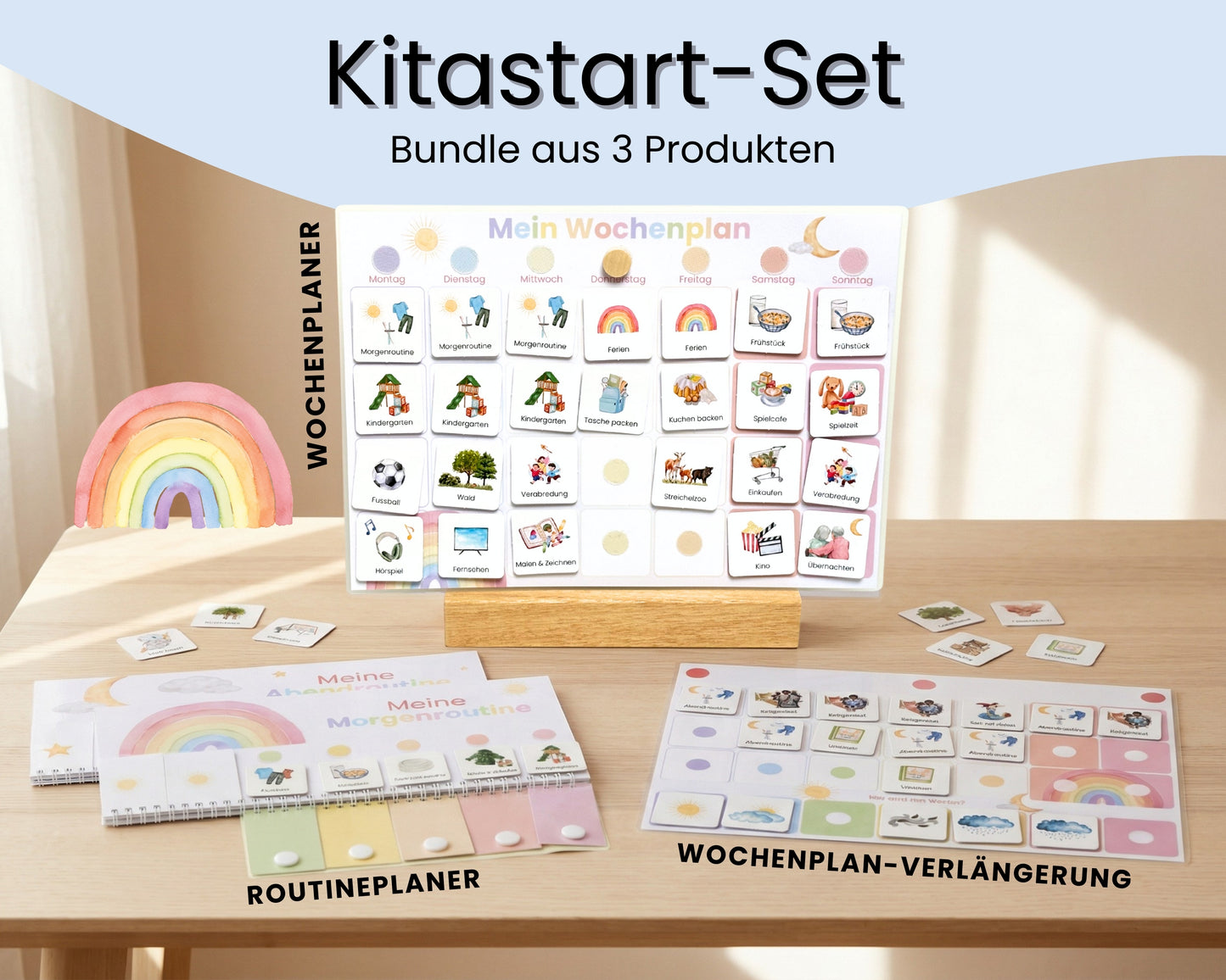 Kitastart-Set REGENBOGEN