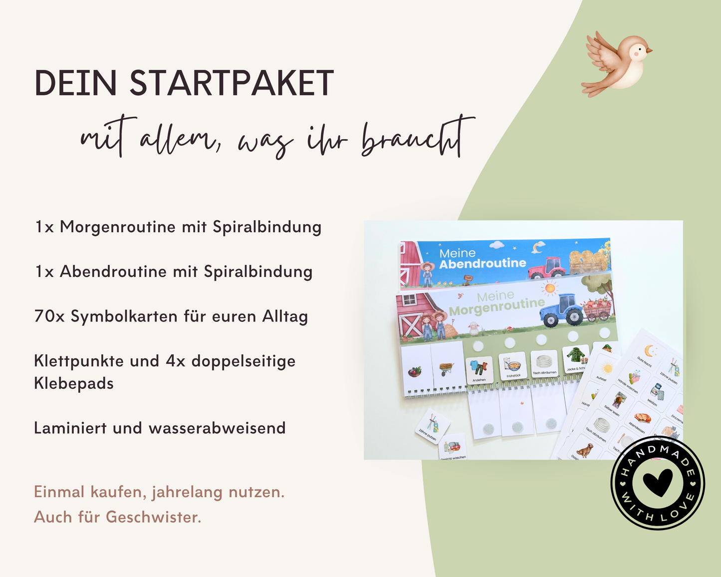 Routineplaner TRAKTOR inkl. Symbolkarten