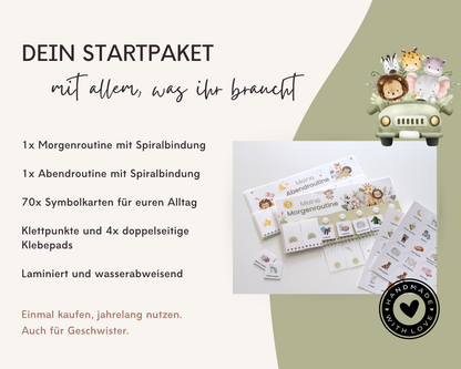 Routineplaner SAFARI inkl. Symbolkarten